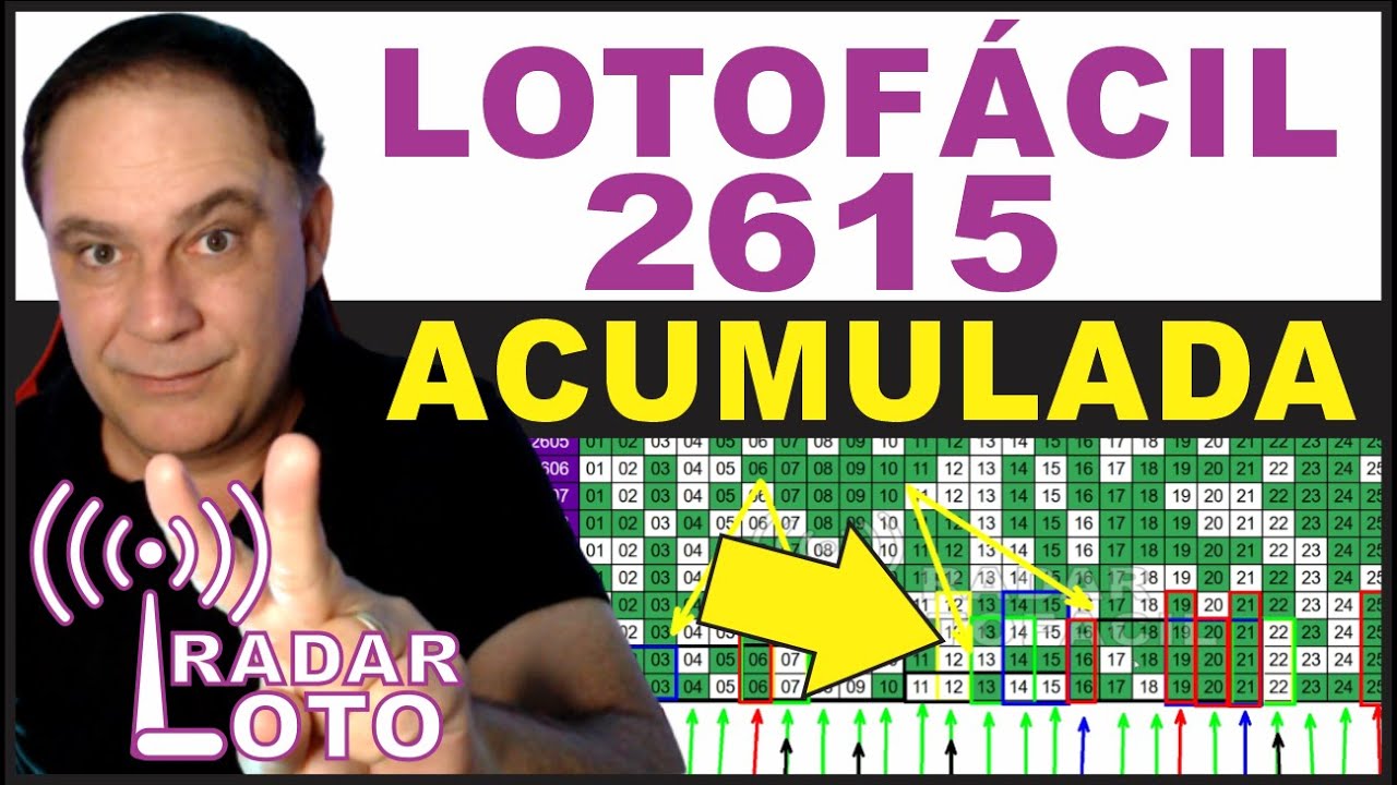 ACUMULOU! Dicas Para Lotofácil 2615 Análise E Sugestão