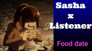 ASMR Sasha Braus x Listener - Food Date (Attack on Titan ASMR) ASMR Sasha Braus x Listener - Food Date (Attack on Titan ASMR)