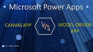What is PowerApps: Canvas App vs Model driven App