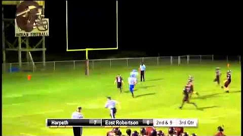 Harpeth's Jason Fennell 20 yd TD run vs. East Robe...