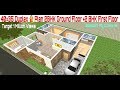 40×35 Duplex East Face House Plan, 45×35 Home Plan for rent, 45×35 घर का नक्शा