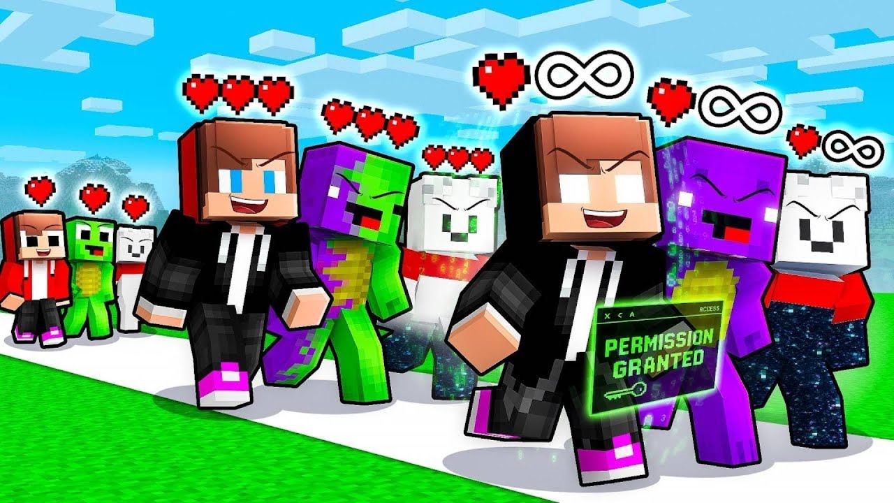 我的世界：杰杰的黑客进化之路VS麦琪的魔王进化之路