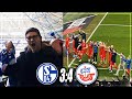 Herzinfarkt last minute sieg stadionvlog schalke 04  hansa rostock  34 legendr  stadion vlog