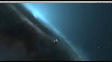 AI dogfight test, Unnamed Space Game pre-alpha