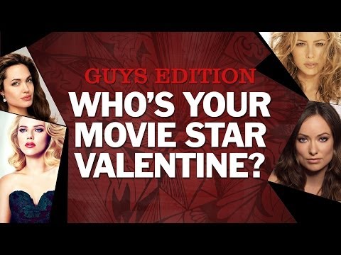 Who Is Your Movie Star Valentine? - Guys Edition (2014) Celebrity Quiz HD