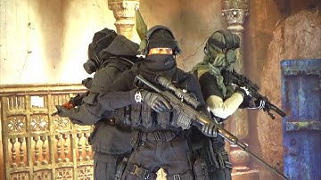 Take Another Turn - Action Figure Kitbash of characters from the Battlefield video game