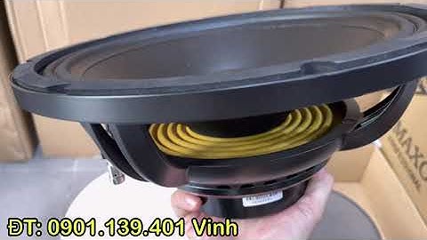 Bass 30 Từ Neo Maxo Audio NE1230ML-8, Cao Cấp Đến Từ Nhà Hãng Maxo