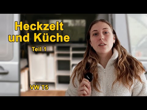 Heckzelt und Küche