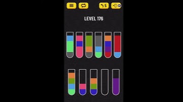 Water Sort Puzzle Level 176