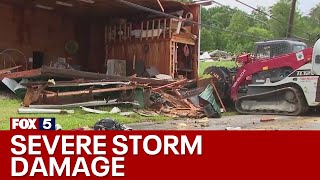 Ellijay battered by severe storms | FOX 5 News