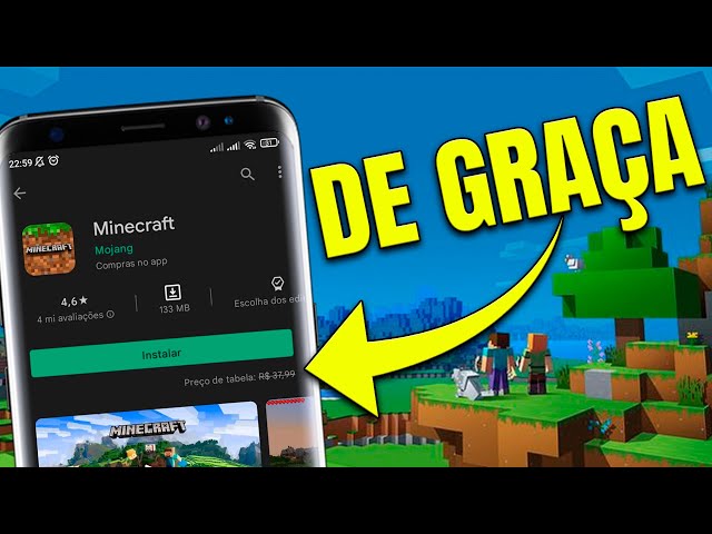 ⭐Baixar Minecraft📱 de Graça Versão Teste❕ PlayStore 