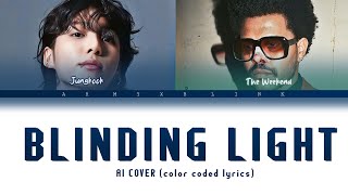 BLINDING LIGHT - THE WEEKEND feat. JUNGKOOK (AI) Resimi