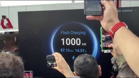 El futuro ya llegó. La velocidad de carga de BYD es casi como llenar un tanque de combustible. 