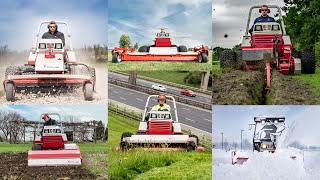 The King of Tractor Versatility - Ventrac 4500 Full Attachment Lineup