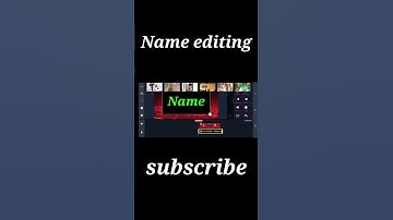 kinemaster best name editing #shorts #name video 👍