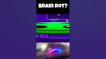 Geometry Dash Brainrot? #geometrydash #brainrot #mouse #handcam #hacker #hack #proplayer #gd