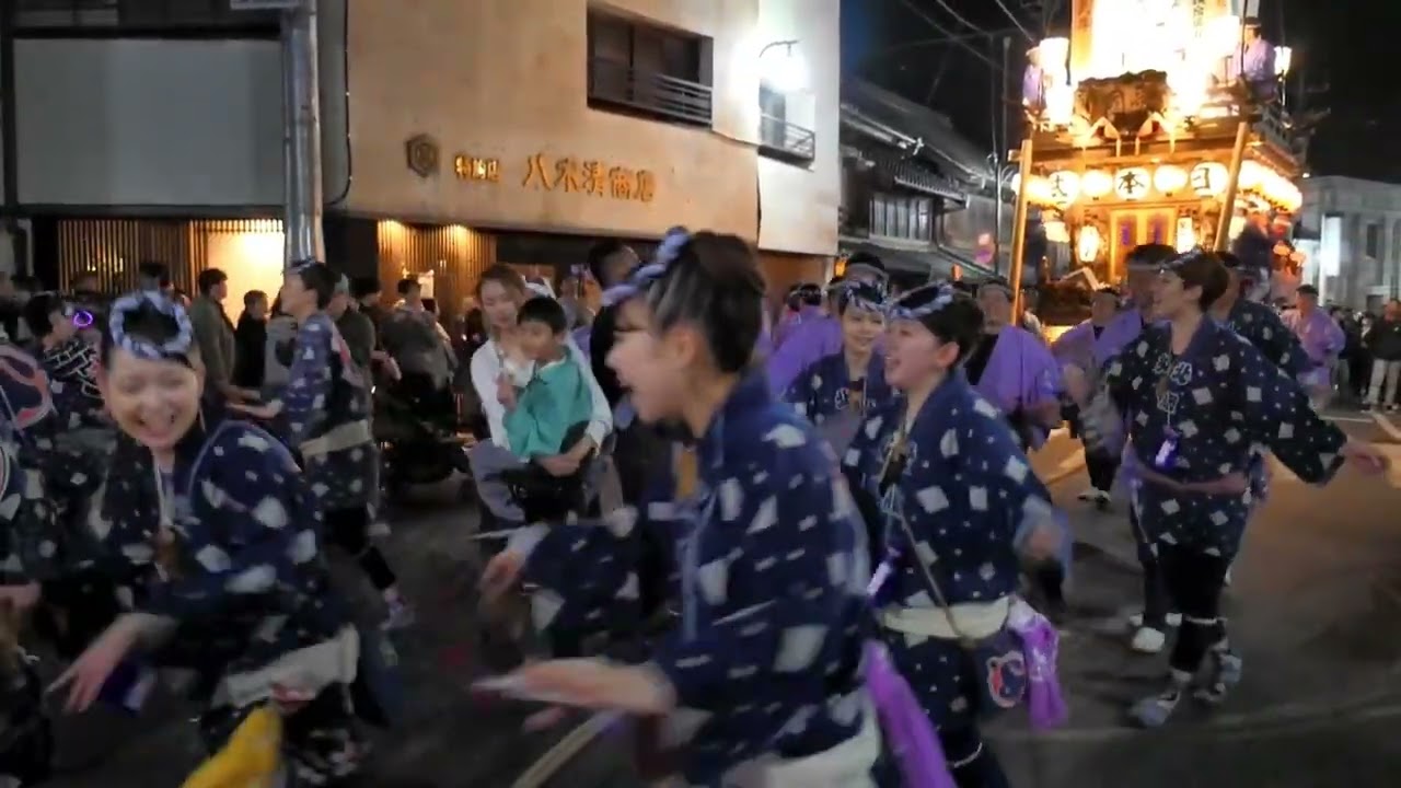 2025年5月5日　佐原　北横宿　山車・飾り物建造150周年　曳き廻し②