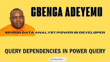 Query Dependencies in Power Query | Power BI   #powerbi #powerquery