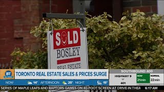 Business Report: Toronto real estate sales surge