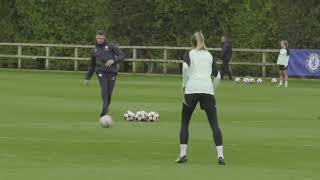 CHELSEA WOMEN | The squad train ahead of Ajax clash in the Women's Champions League