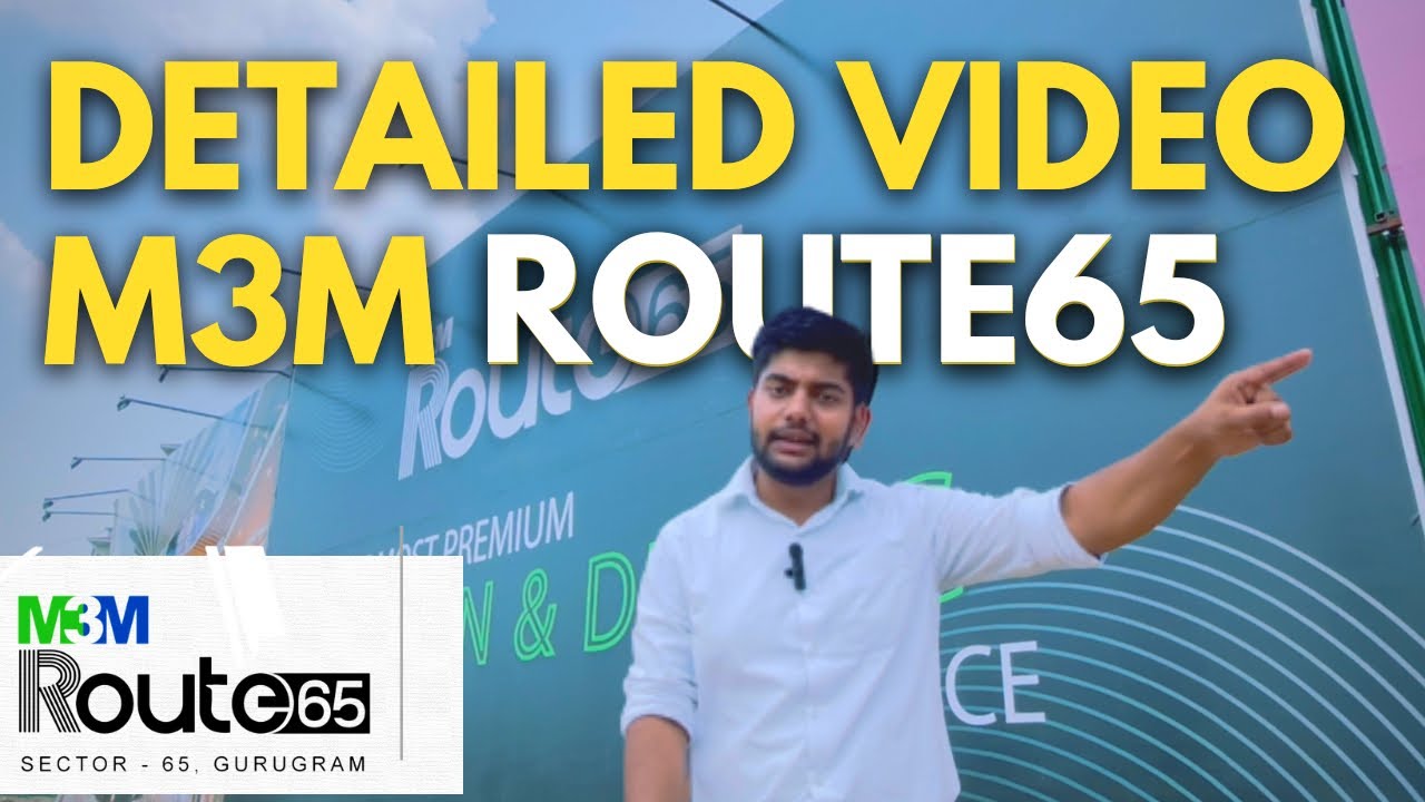 M3M New Commercial on Golf Course Extension Gurgaon Route 65 YouTube