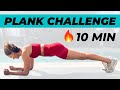 Plank challenge  10 min core and abs