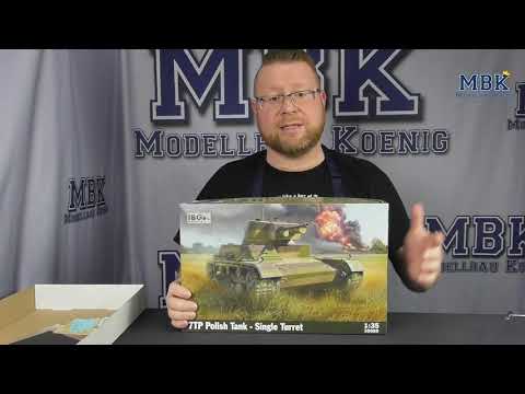 Video: IBG Models 35069 7TP polský tank s jednou věží (1/35)