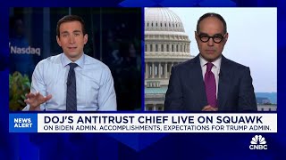 DOJ antitrust chief Kanter: We had the most effective antitrust enforcement era since FDR