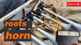 Roots Original Horn. Truck Bus Horn 6 Paip Pressure Horn Bosco Horn Syoutu.be4Yufvcnqwjc