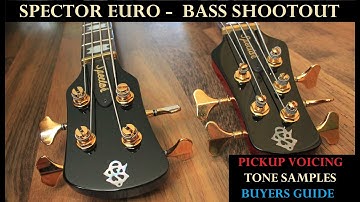 Spector Bass Shoot Out (Euro 4 LX vs Euro 5 LX-TW Comparison, Demo and Buyers Guide)
