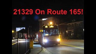 NeoplanDude | NJ Transit 2021 MCI D4500CT #21329 On Route 165, To New York!