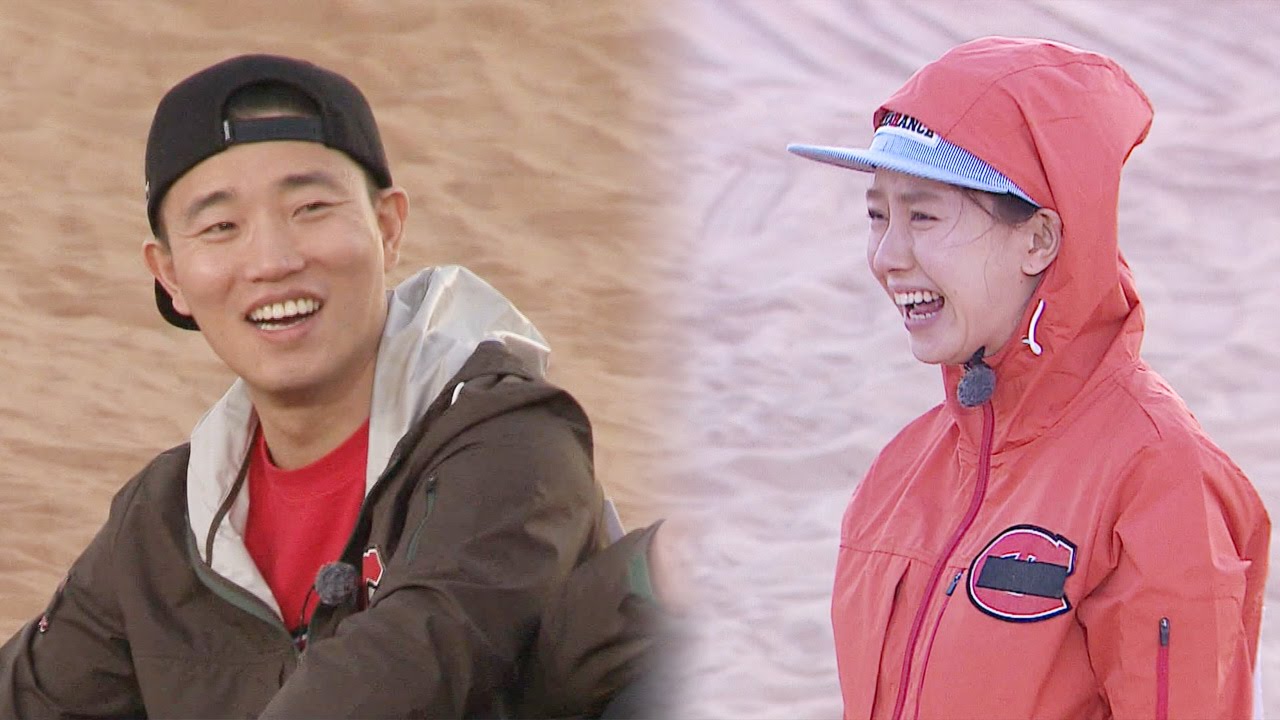 《FUNNY》 Running Man 런닝맨｜개리, 송지효에 '모래' 먹이며 사막 비박 탈출! EP421 20160306