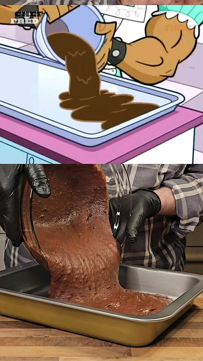 Taste The Boom Of Nana's Bang On Brownie Blast!😋 #shorts #fairlyoddparents #brownies #nickelodeon