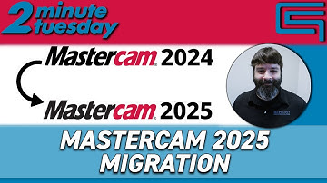 Mastercam 2025 Migration | 2 Minute Tuesday