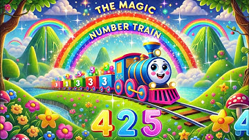 The Magic Number Train |Learn Numbers | Counting Song | #nurseryrhymes