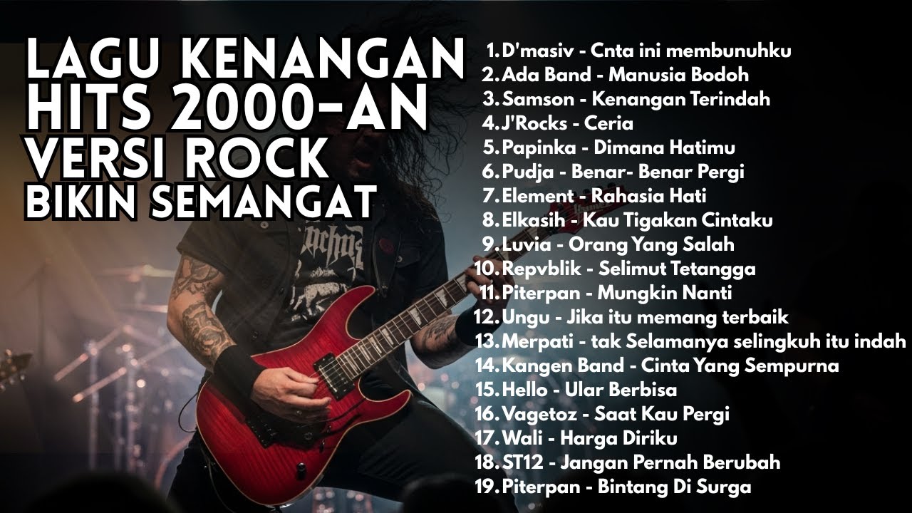 PLAYLIST LAGU JAMAN HP NOKIA 2000-AN VERSI ROCK | Full Album kenangan Zaman Sekolah