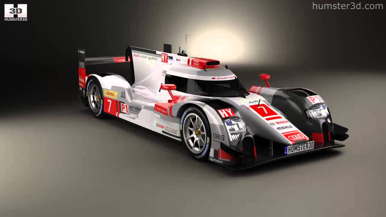 Audi R18 e-tron Quattro 2015 3D 모델 - 다운로드 Sports car on 3DModels.org