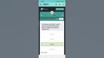 Today Amazon Quiz Answers | Amazon Today Quiz Answers | 9 April Quiz Amazon