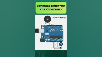 Controlling Buzzer Tone with potentiometer #arduino