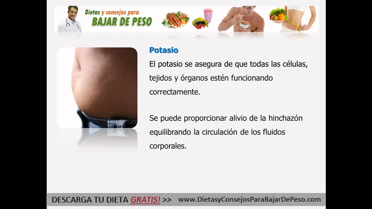 Distension abdominal y perdida de peso