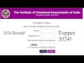 ICAI CA Foundation June 2024 Results Announced – Check Your Score Live! 🎉