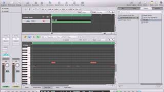 LOGIC 9 - INPUTTING & EDITING MIDI