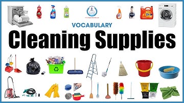 Từ vựng tiếng Anh về các đồ dùng vệ sinh nhà - CLEANING SUPPLIES VOCABULARY  | TBA English