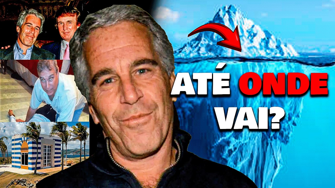 O iceberg do Jeffrey Epstein