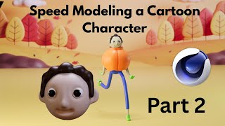 Cartoon Character 3D Modeling – Part 2 Time lapse