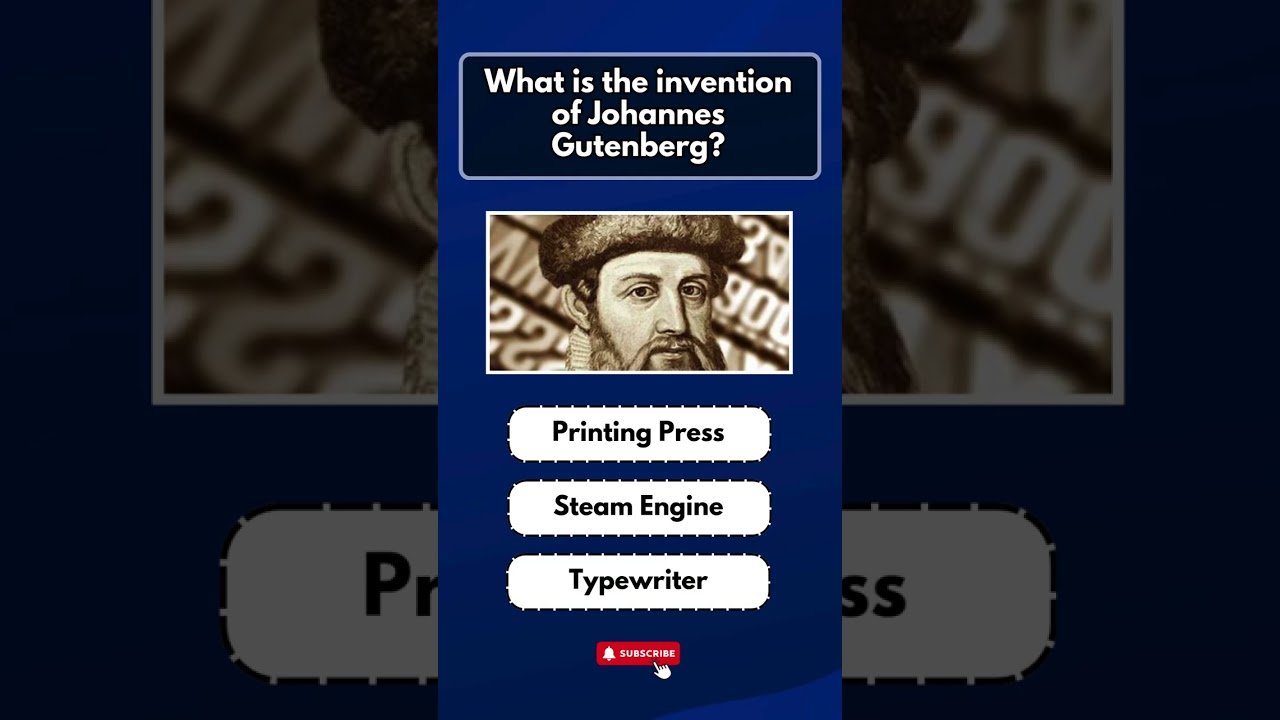 Can You Guess These Famous Inventions & Discoveries? 🤔✨ #shorts
