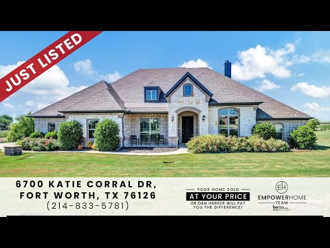 6700 Katie Corral Drive, Fort Worth, TX home video tour