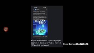 Regular Show Lost Tapes To Premiere On Cartoon Network Central Eastern Europe On May.