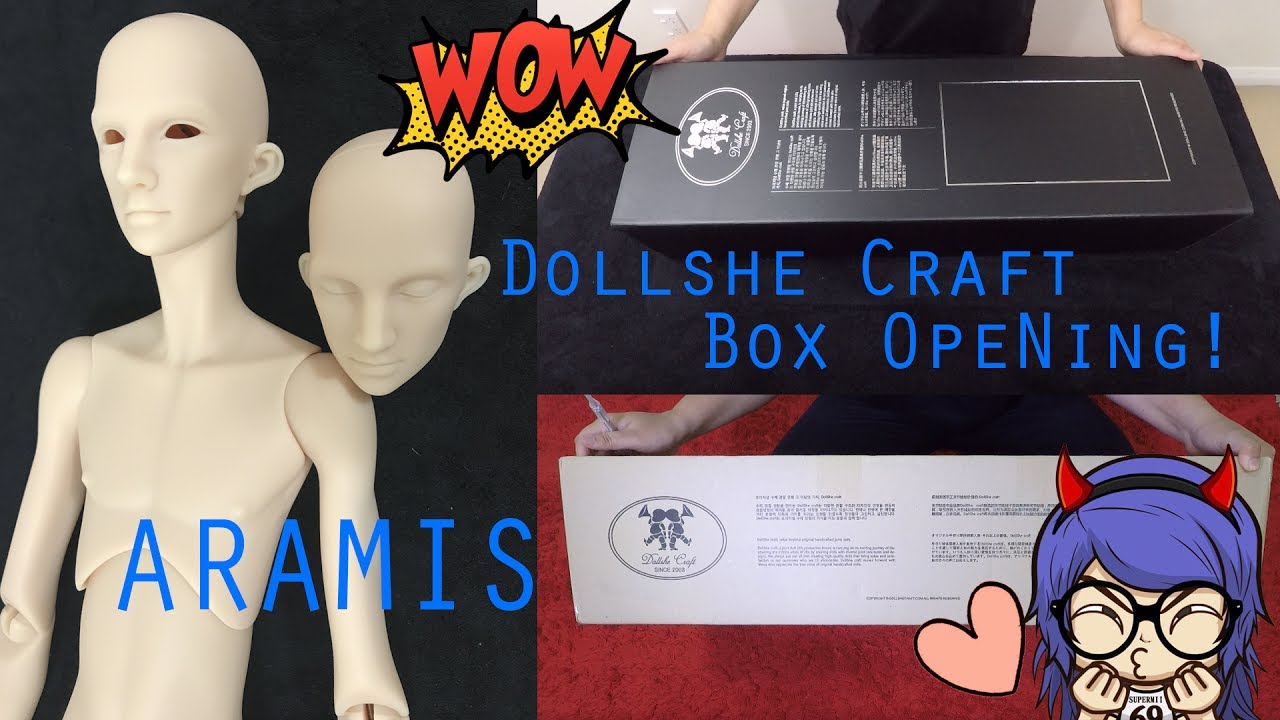 BJD Box Opening! Dollshe Aramis Rhythmos Honey Skin
