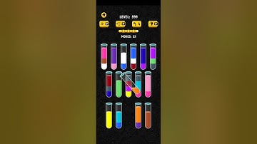 Map 599 Solution||Color Water Sort 3D!